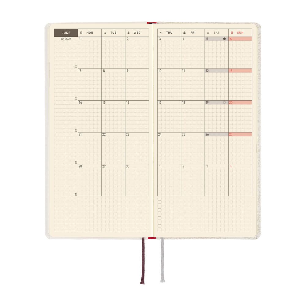 Hobonichi Techo Weeks 2027 - Leo Lionni: Frederick (Poet)