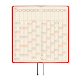 Hobonichi Techo Weeks Mega 2027 - Colors: Poppy Red
