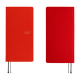 Hobonichi Techo Weeks Mega 2027 - Colors: Poppy Red