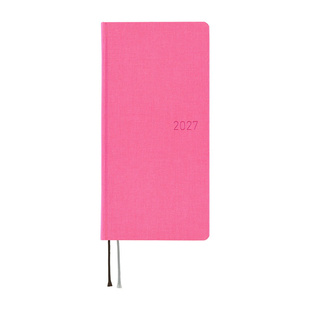 Hobonichi Techo Weeks Mega 2027 - Colors: Pink Sapphire