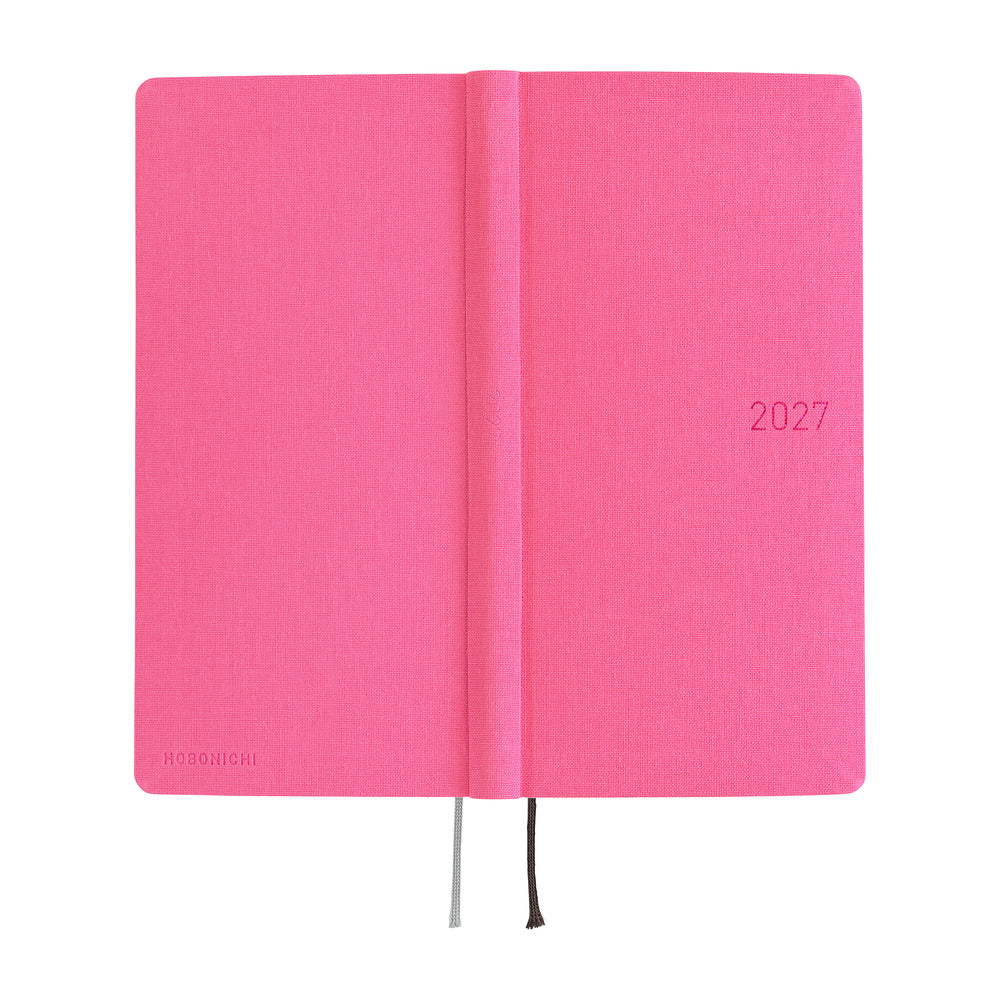 Hobonichi Techo Weeks Mega 2027 - Colors: Pink Sapphire