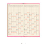 Hobonichi Techo Weeks Mega 2027 - Colors: Pink Sapphire
