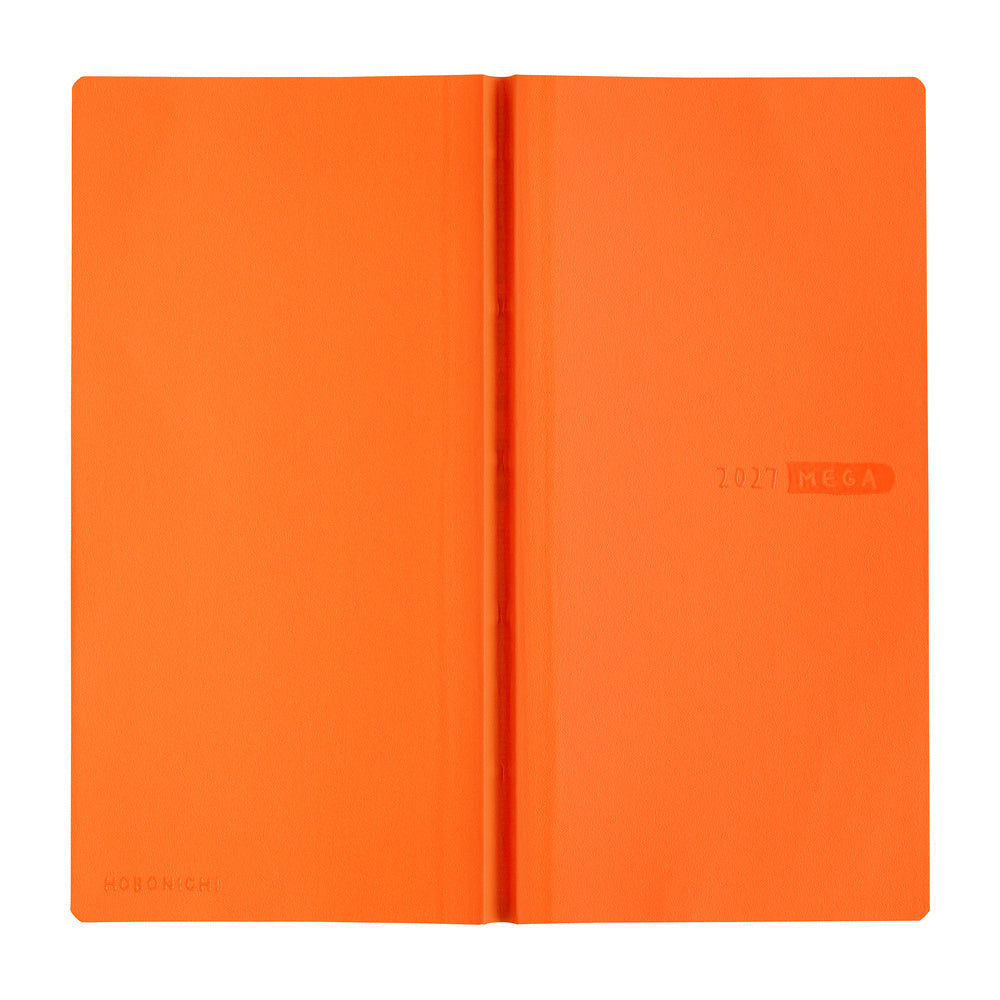 Hobonichi Techo Weeks Mega 2027 - Sneaker: Mandarin Orange