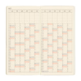 Hobonichi Techo Weeks Mega 2027 - Sneaker: Mandarin Orange
