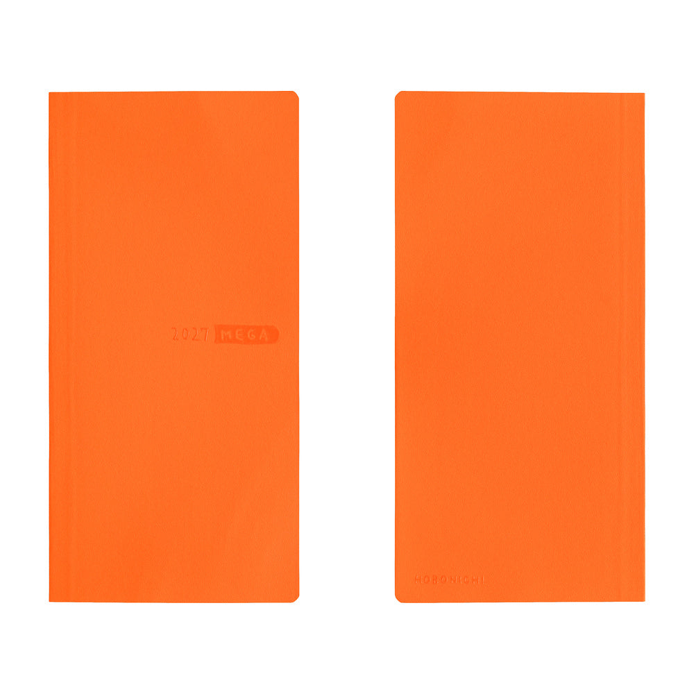 Hobonichi Techo Weeks Mega 2027 - Sneaker: Mandarin Orange