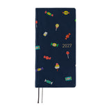 Hobonichi Techo Weeks Mega 2027 - Bow & Tie: Candy Dream