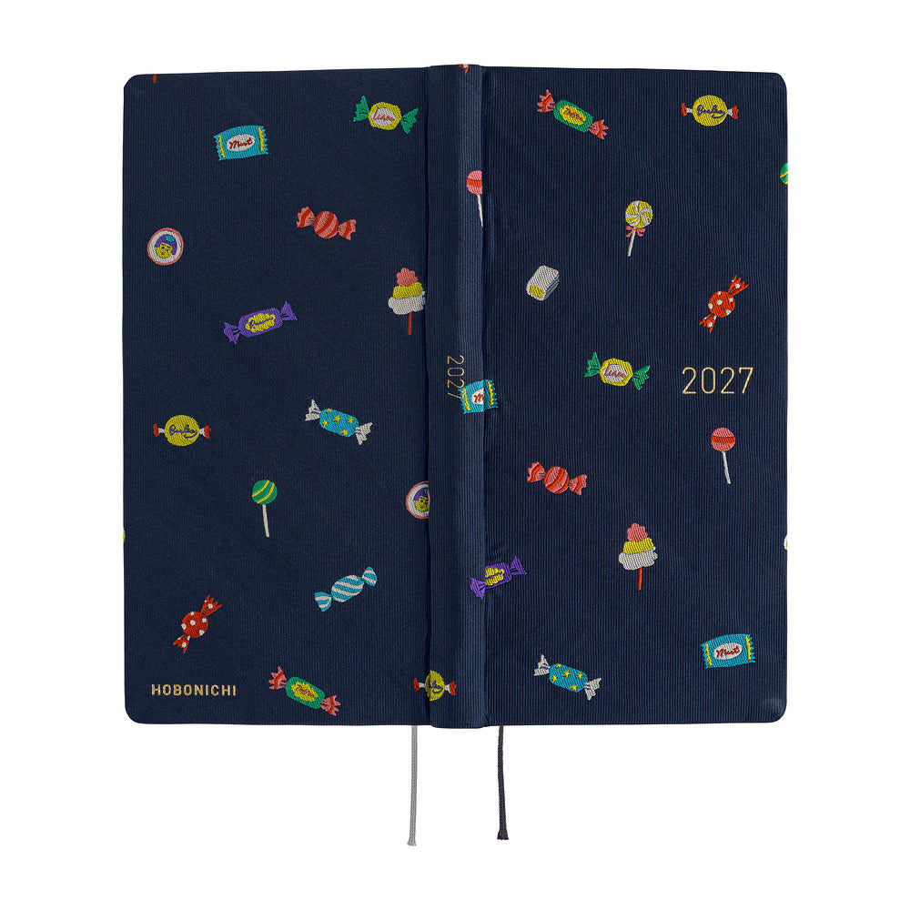 Hobonichi Techo Weeks Mega 2027 - Bow & Tie: Candy Dream