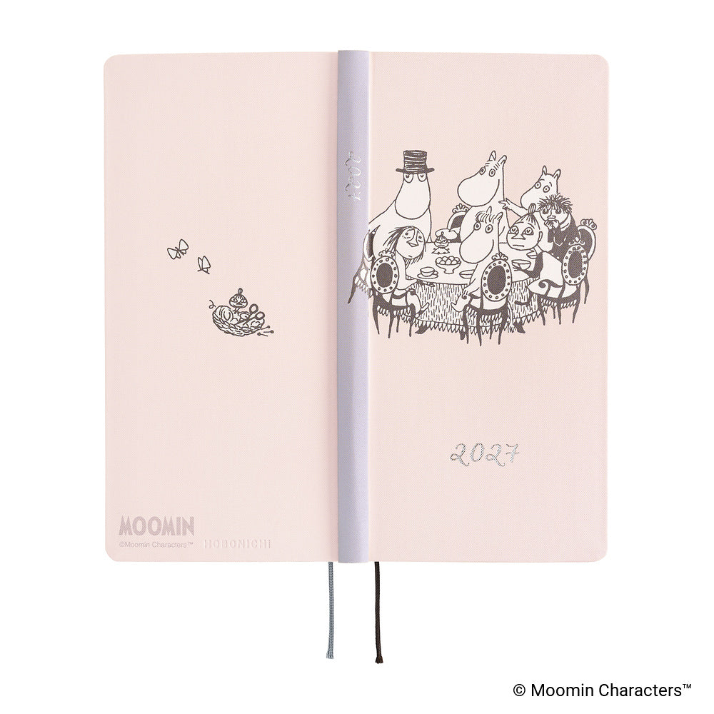 Hobonichi Techo Weeks 2027 - Moomin: At the Table