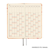 Hobonichi Techo Weeks 2027 - MOTHER: Mr. Saturn Pattern