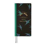 Hobonichi Techo Weeks 2027 - Natal Design: Lucky Swallow