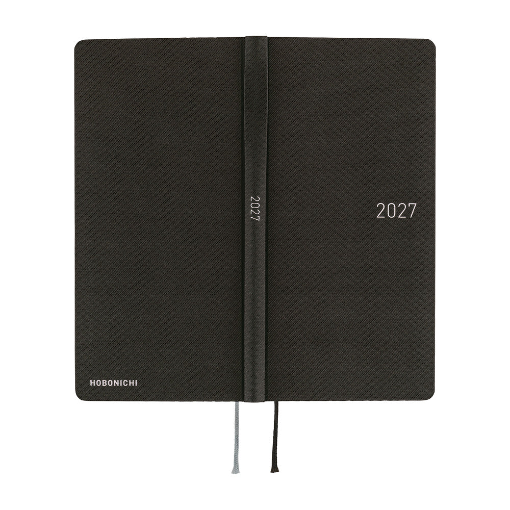 Hobonichi Techo Weeks 2027 - Paper Series: Black Argyle