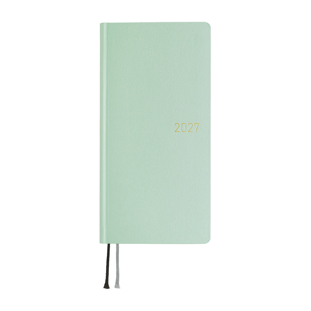 Hobonichi Techo Weeks 2027 - Paper Series: Frosty Jade
