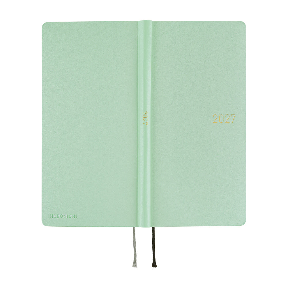 Hobonichi Techo Weeks 2027 - Paper Series: Frosty Jade