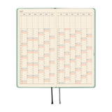 Hobonichi Techo Weeks 2027 - Paper Series: Frosty Jade