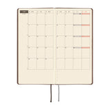Hobonichi Techo Weeks 2027 - Smooth: Cafe au Lait