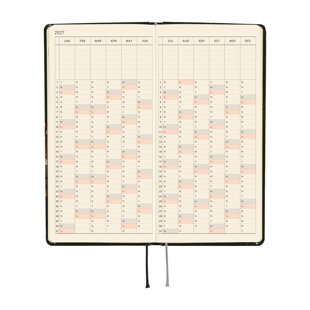 Hobonichi Techo Weeks 2027 - tanakadaisuke: Starlight