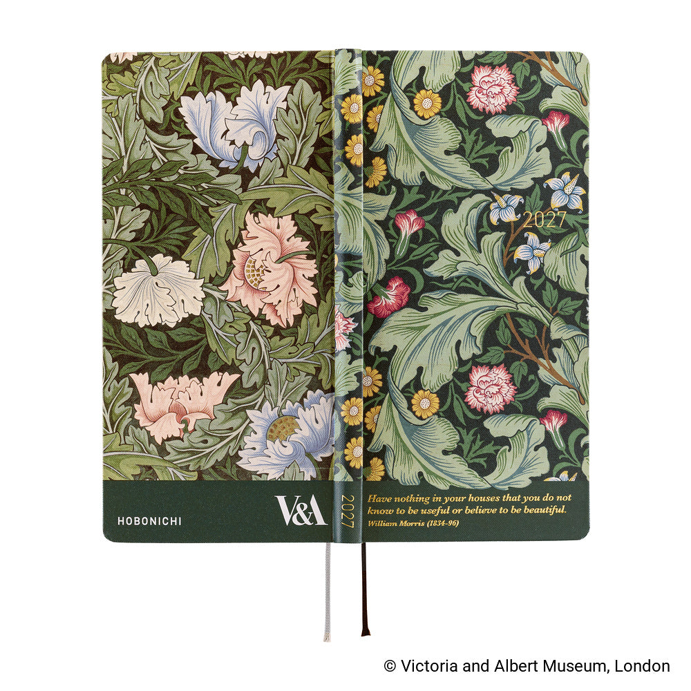 Hobonichi Techo Weeks 2027 - V&A Series: Leicester