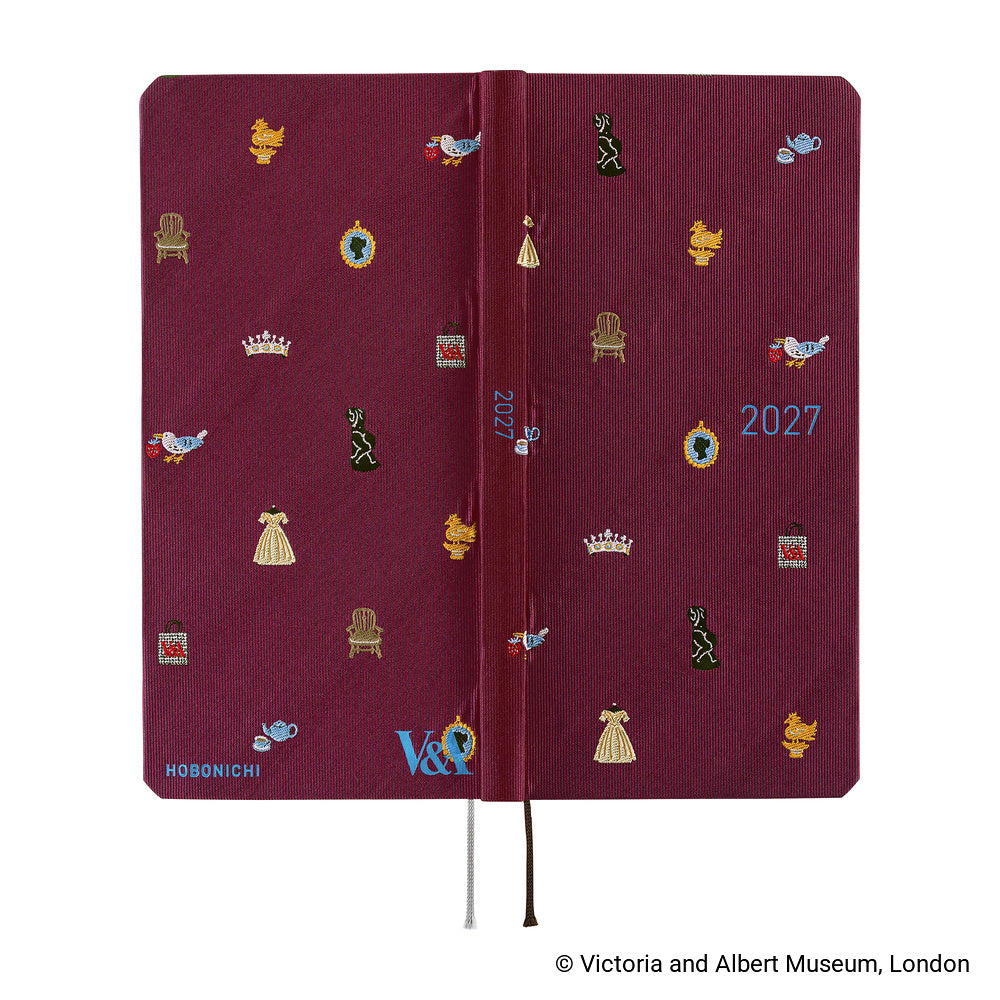 Hobonichi Techo Weeks 2027 - V&A Series: Welcome to the V&A