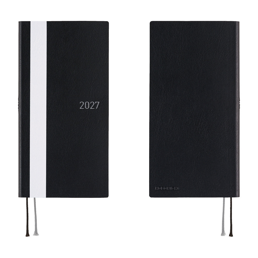 Hobonichi Techo Weeks 2027 - White Line: Black