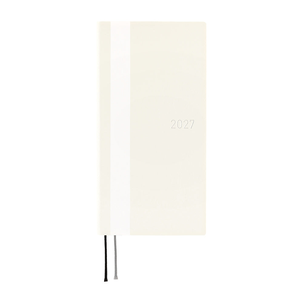 Hobonichi Techo Weeks 2027 - White Line: Ivory