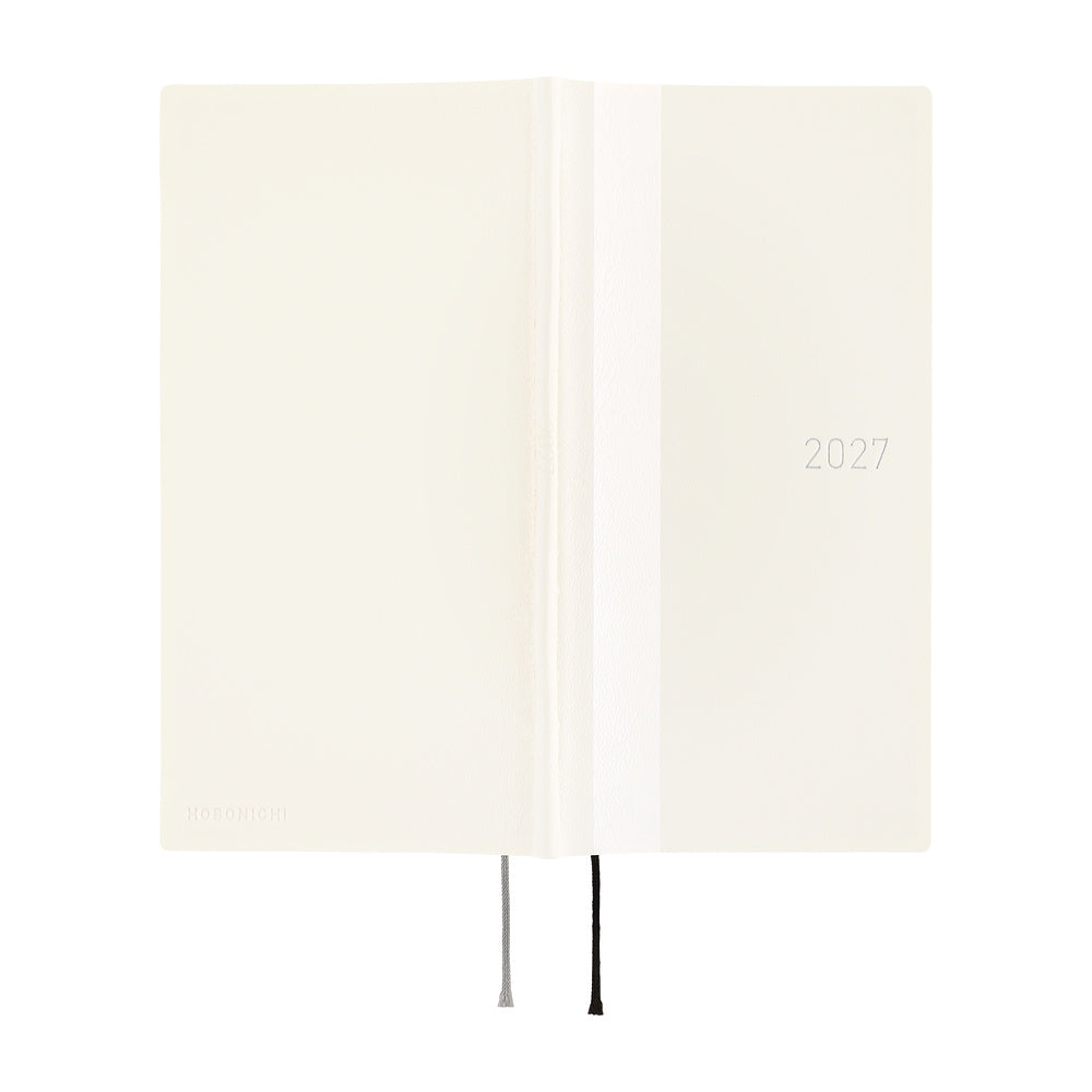 Hobonichi Techo Weeks 2027 - White Line: Ivory