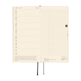 Hobonichi Techo Weeks 2027 - White Line: Ivory