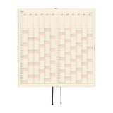 Hobonichi Techo Weeks 2027 - White Line: Ivory