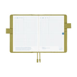 Hobonichi Techo 2026 Cousin A5 Book & Cover - Leather: Sage Green [ENG/A5/Jan Start]