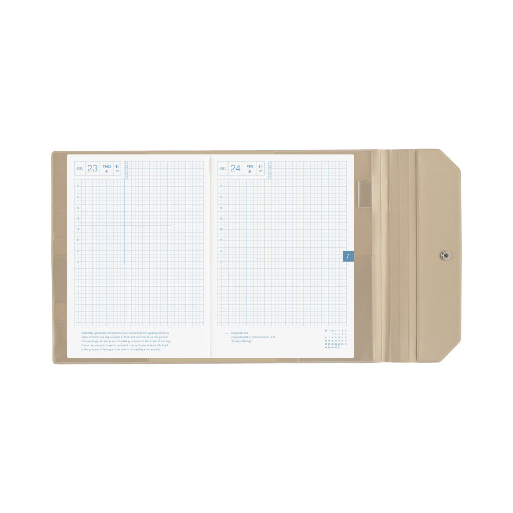 Hobonichi Techo A5 Cover - Alettone: Gray