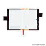 Hobonichi Techo 2026 Original Book & Cover A6 - ONE PIECE magazine Straw Hat Luffy (Black)