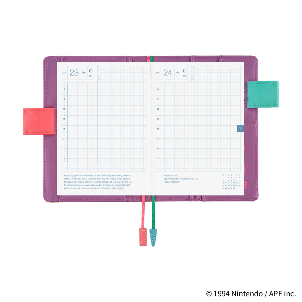 Hobonichi Techo 2026 Original Book & Cover - MOTHER: Mr. Saturn (It’s Great) [ENG/A6/Jan Start]