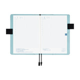 Hobonichi Techo A5 Cover - Colors: Black x Clear Blue