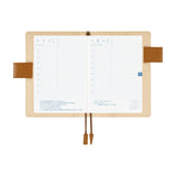 Hobonichi Techo 2026 Original Book & Cover - Shirt Fabric: Foggy Plaid [ENG/A6/Jan Start]