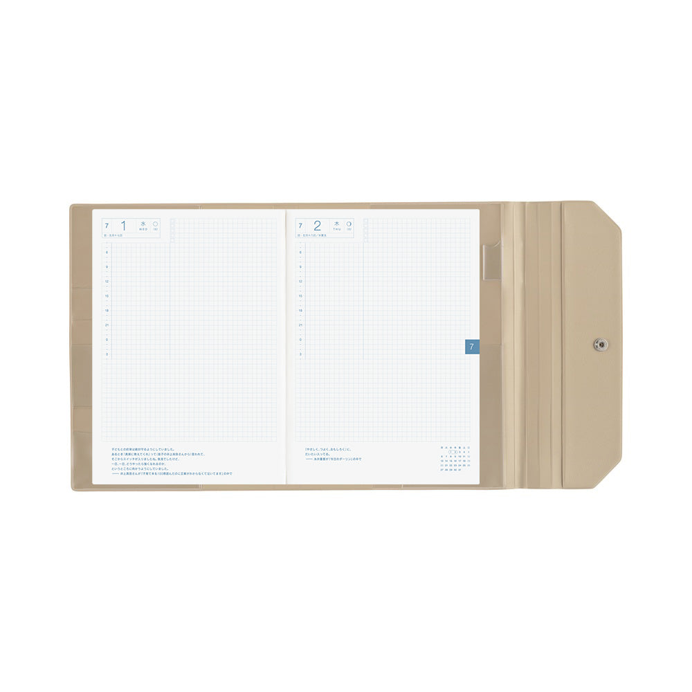 Hobonichi Techo A5 Cover - Alettone: Gray