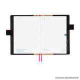 Hobonichi Techo 2026 Cousin A5 Book & Cover - ONE PIECE magazine Straw Hat Luffy (Black)