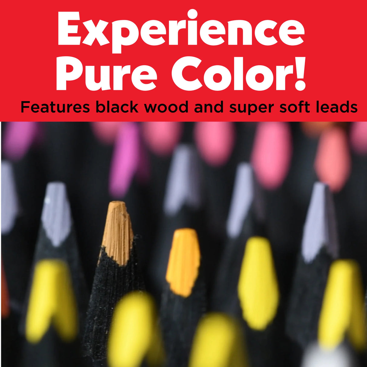 Faber-Castell Black Edition Colored Pencils - Box of 36