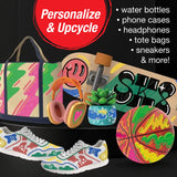 Faber-Castell Black Edition Shake & Paint Markers - Black & White 2ct