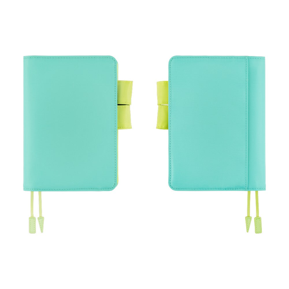 Hobonichi Techo 2026 Original Book & Cover - Colors: Aqua Lime [ENG/A6/Jan Start]