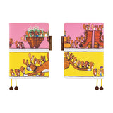 Hobonichi Techo 2026 Cousin A5 Book & Cover - 100%ORANGE: Where’s the Squirrel Going [ENG/A5/Jan Start]