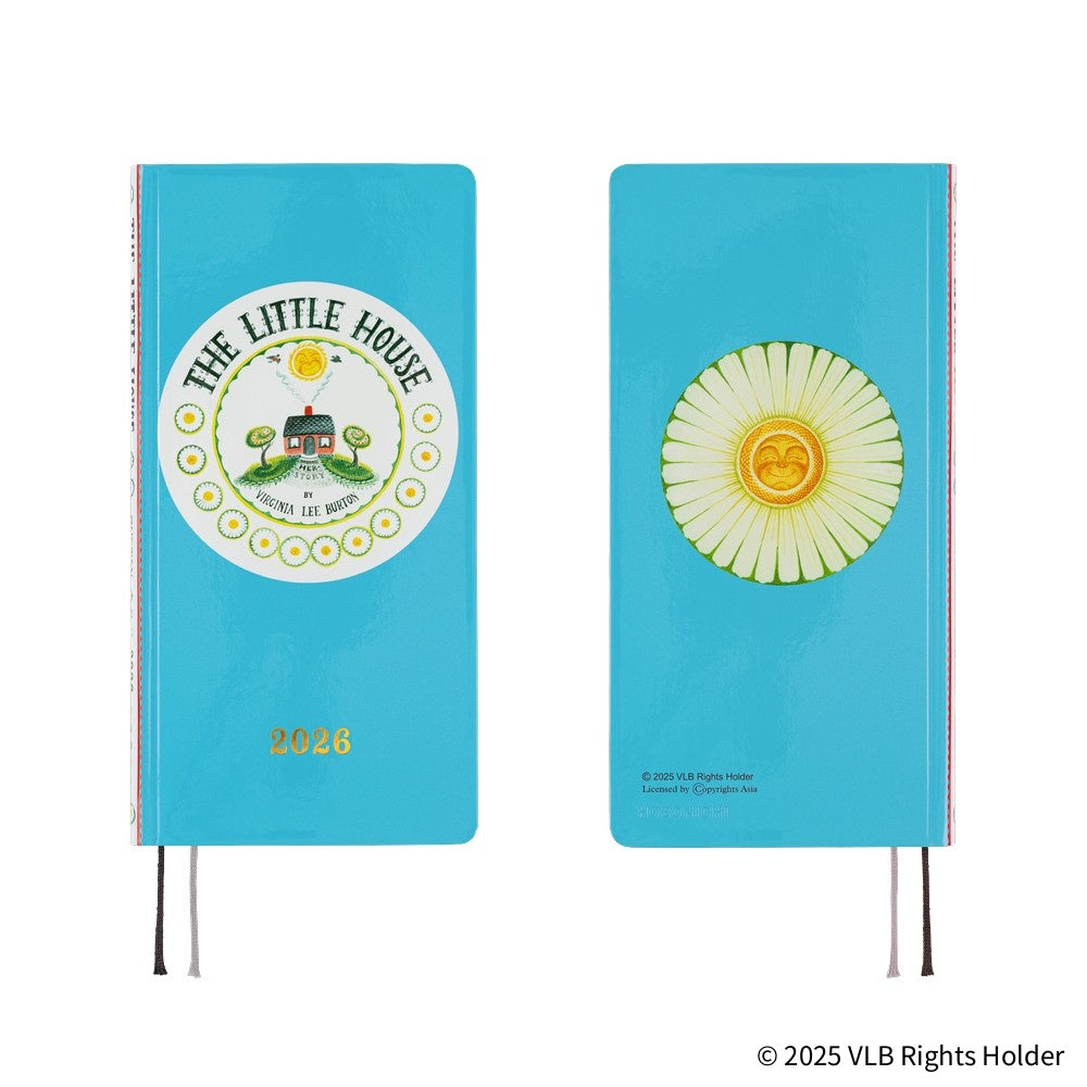 Hobonichi 2026 Weeks Virginia Lee Burton: The Little House [ENG/Tall & Slim/Jan Start]