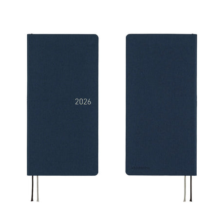 Hobonichi 2026 Spring Weeks Colors: Cosmo Blue [JPN/Tall & Slim/April Start]