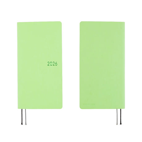 Hobonichi 2026 Spring Weeks Smooth: Melon Sorbet [JPN/Tall & Slim/April Start]
