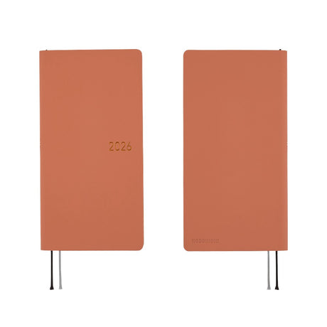 Hobonichi 2026 Spring Weeks Smooth: Milk Cocoa [JPN/Tall & Slim/April Start]