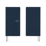 Hobonichi 2026 Weeks Mega Colors: Cosmo Blue [ENG/Tall & Slim/Jan Start]