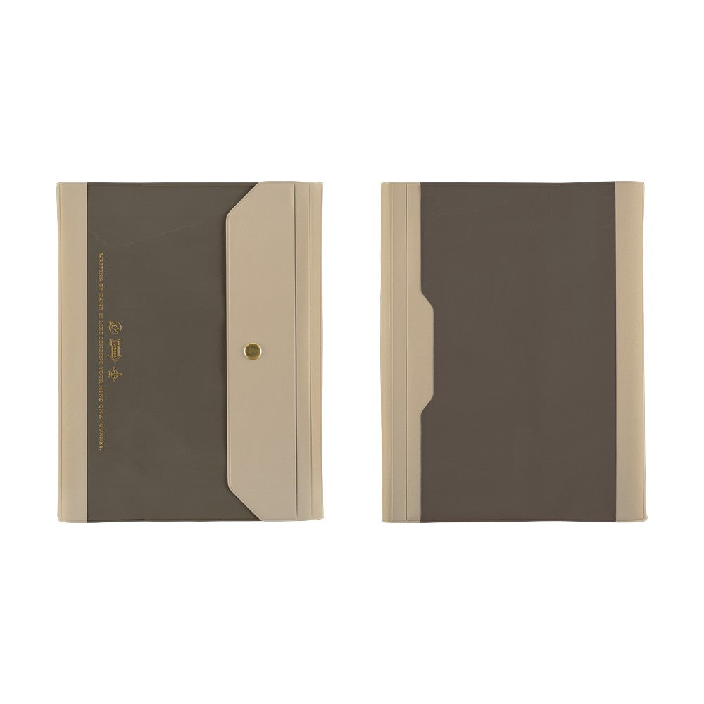 Hobonichi Techo 2026 Cousin A5 Book & Cover - Alettone: Gray [ENG/A5/Jan Start]