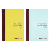 Hobonichi 2026 Japanese Original Avec Books [A6/Jan Start/Mon Start/6-Month x 2]