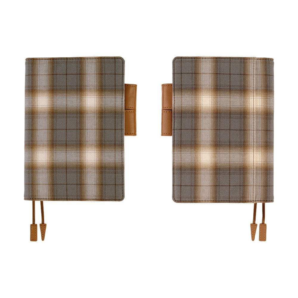 Hobonichi Techo 2026 Original Book & Cover - Shirt Fabric: Foggy Plaid [ENG/A6/Jan Start]
