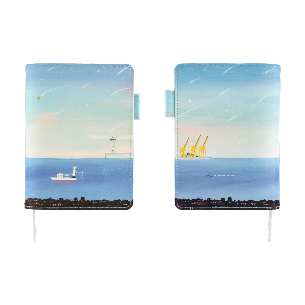 Hobonichi Techo 5-Year Cover A6 - Hiroko Kubota: The Sea’s Dream at Dawn [5-Year Techo]