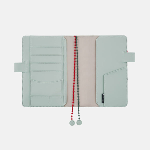 Hobonichi 2025 A5 Cover mina perhonen light berry (Green)