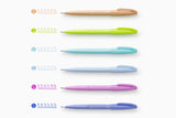Pentel Fude Touch Brush Sign Pen 6 New Colors